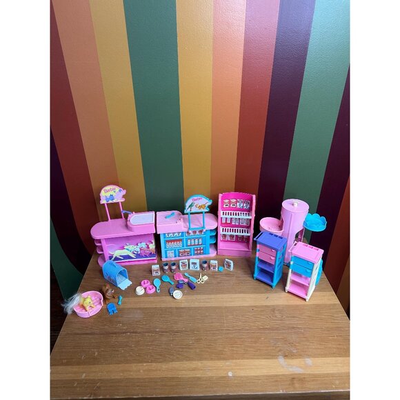 Y2K 90s barbie pet vet animal cat dog play set kids toys set Mattel assesories - Picture 1 of 10